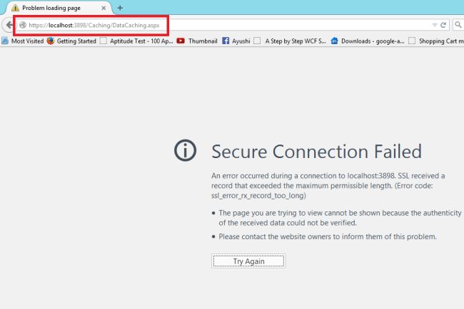 run on https protocol